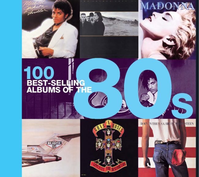 100 Best-Selling Albums of the 80s
