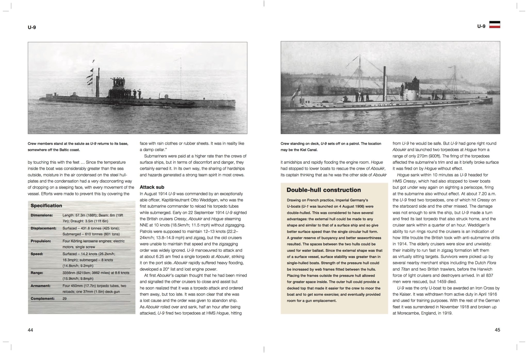 Submarines by David Ross published by Amber Books Ltd