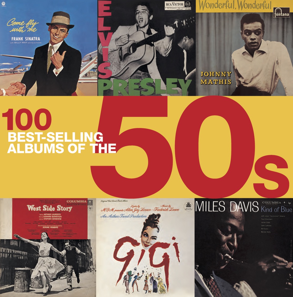 100 Best-Selling Albums of the 50s