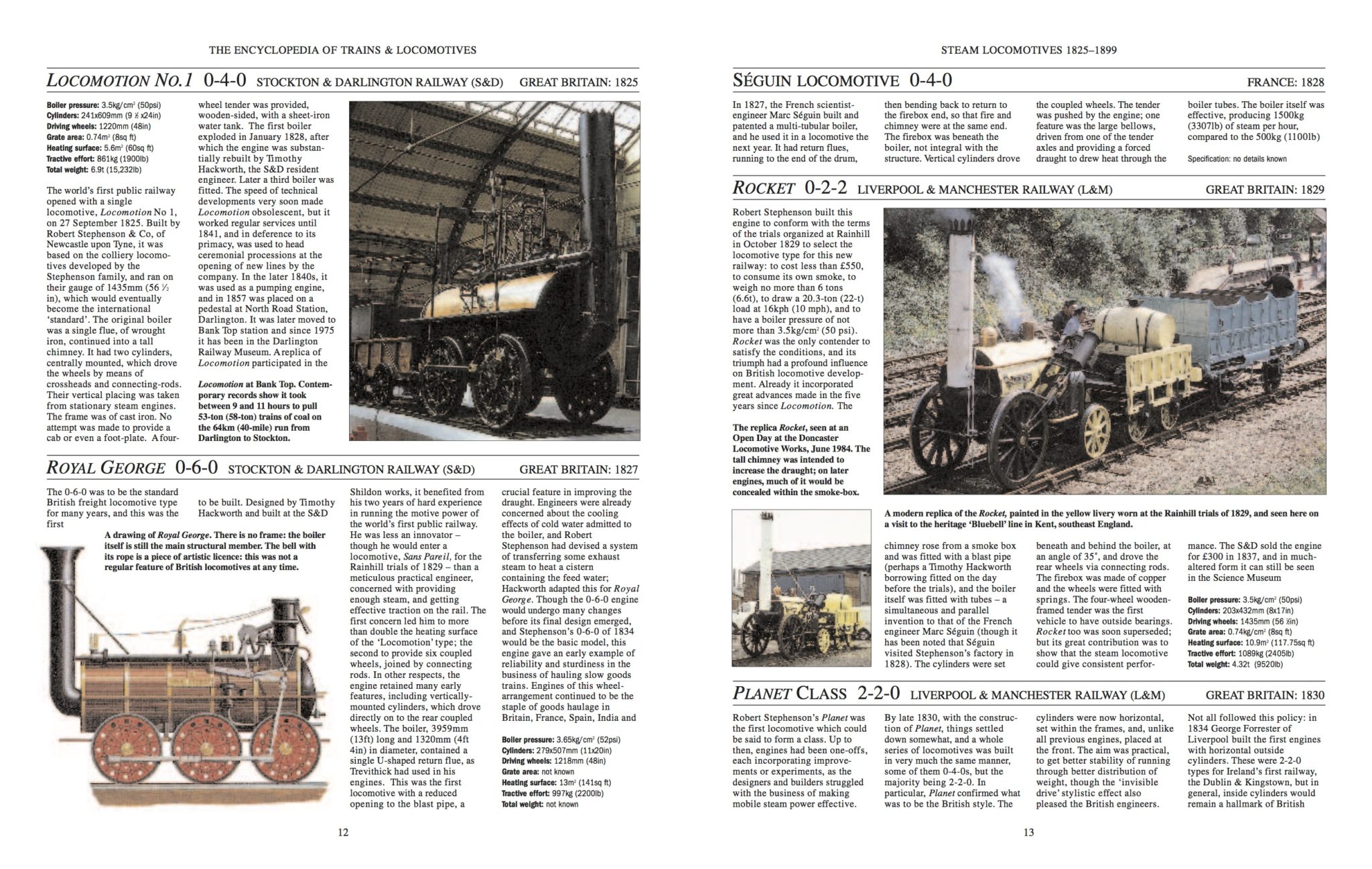 The Encyclopedia of Trains and [544pp] Amber Books