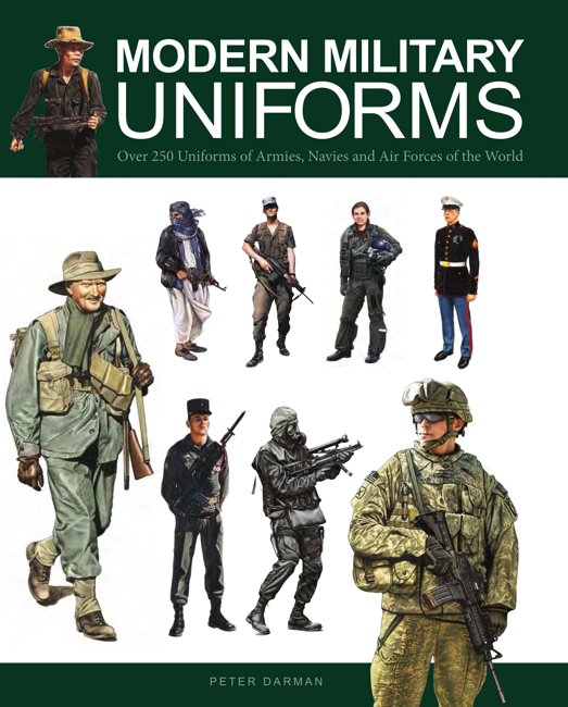 celebration bench Them Modern Military Uniforms - Amber Books