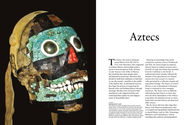 9781838865146 Treasures of the Aztecs, Inca & Other Mesoamericans by Andrew Whitfield and Richard McColl published by Amber Books Ltd