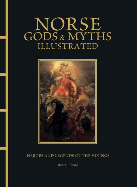 Norse Gods & Myths Illustrated book cover
