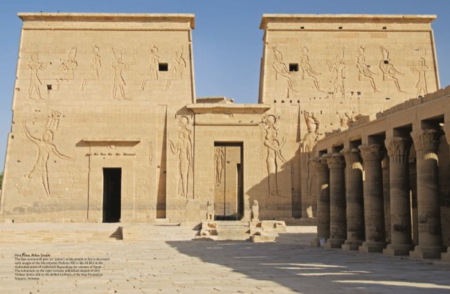 Ancient Egypt: A Journey Down the Nile sample spread